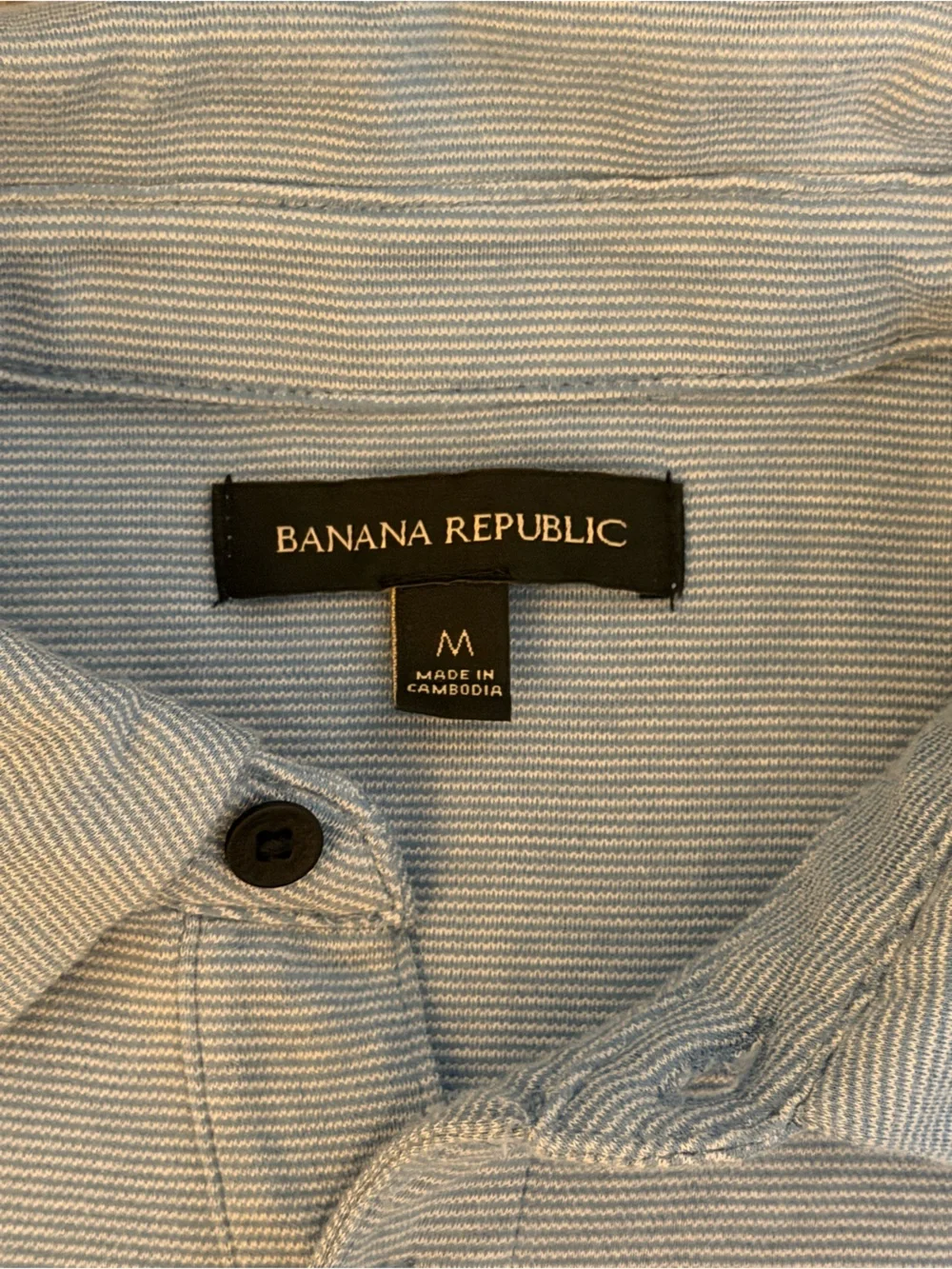 Banana Republic men’s polo in size Medium